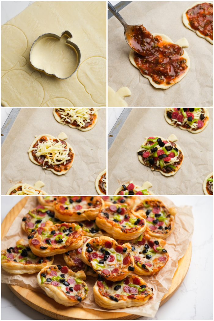 how to make puff pastry pumpkin pizza