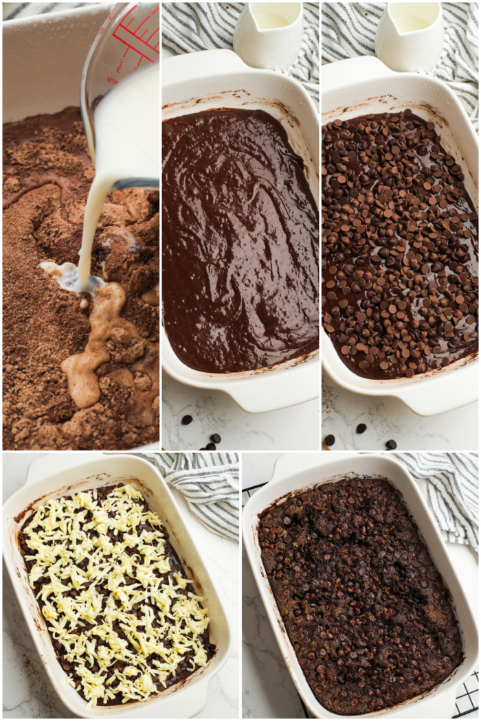 how to make Chocolate Dump Cake