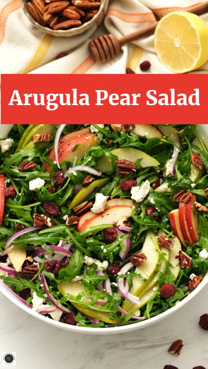 Arugula Pear Salad