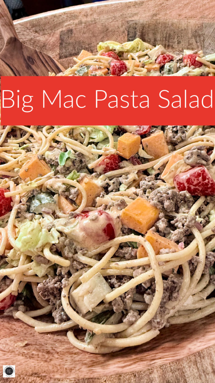 Big Mac Pasta Salad