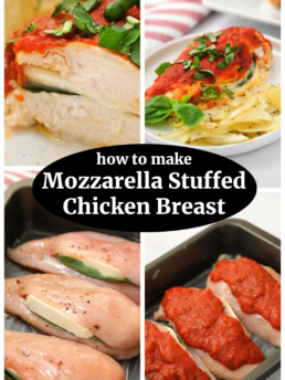 Mozzarella Stuffed Chicken Breast