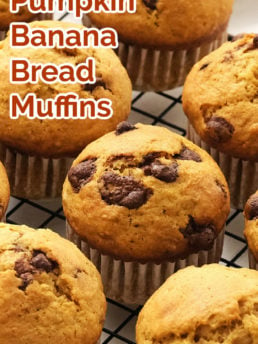 Pumpkin Banana Bread Muffins