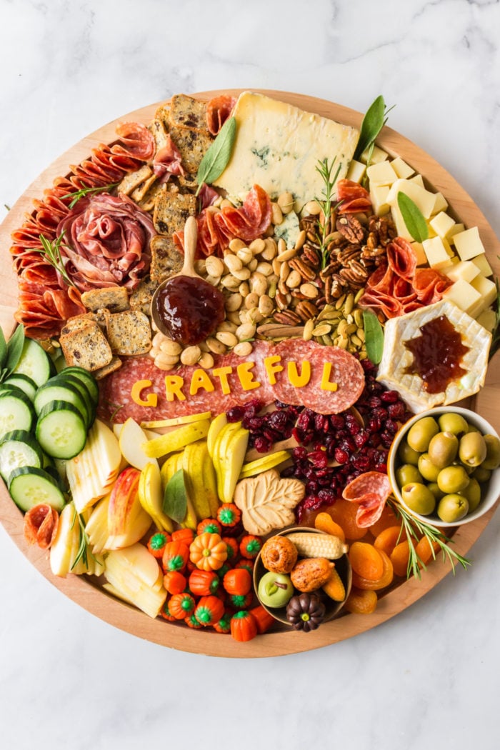 a Thanksgiving Charcuterie Board