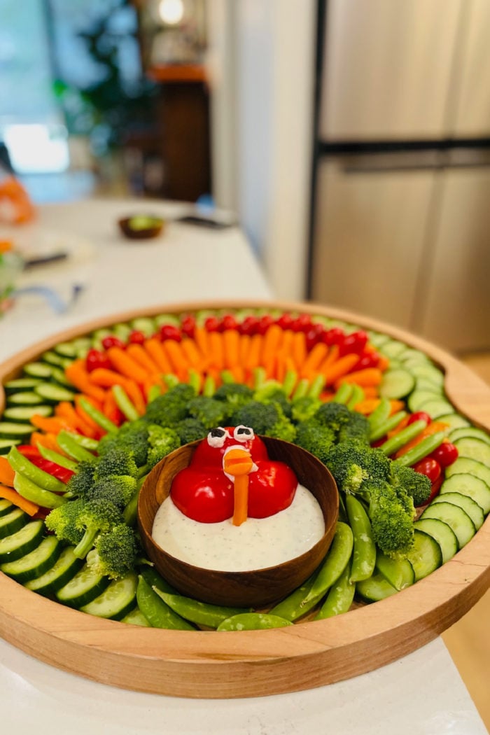 Turkey Veggie Tray