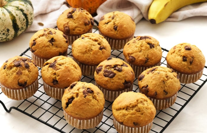 Pumpkin Banana Muffins