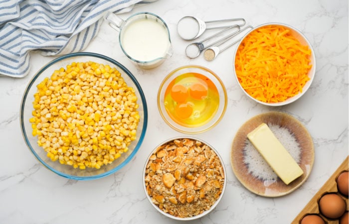 ingredients to make Corn Au Gratin