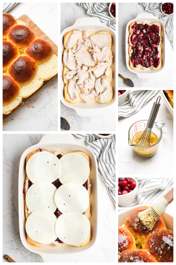 how to make Turkey and Cranberry Sliders