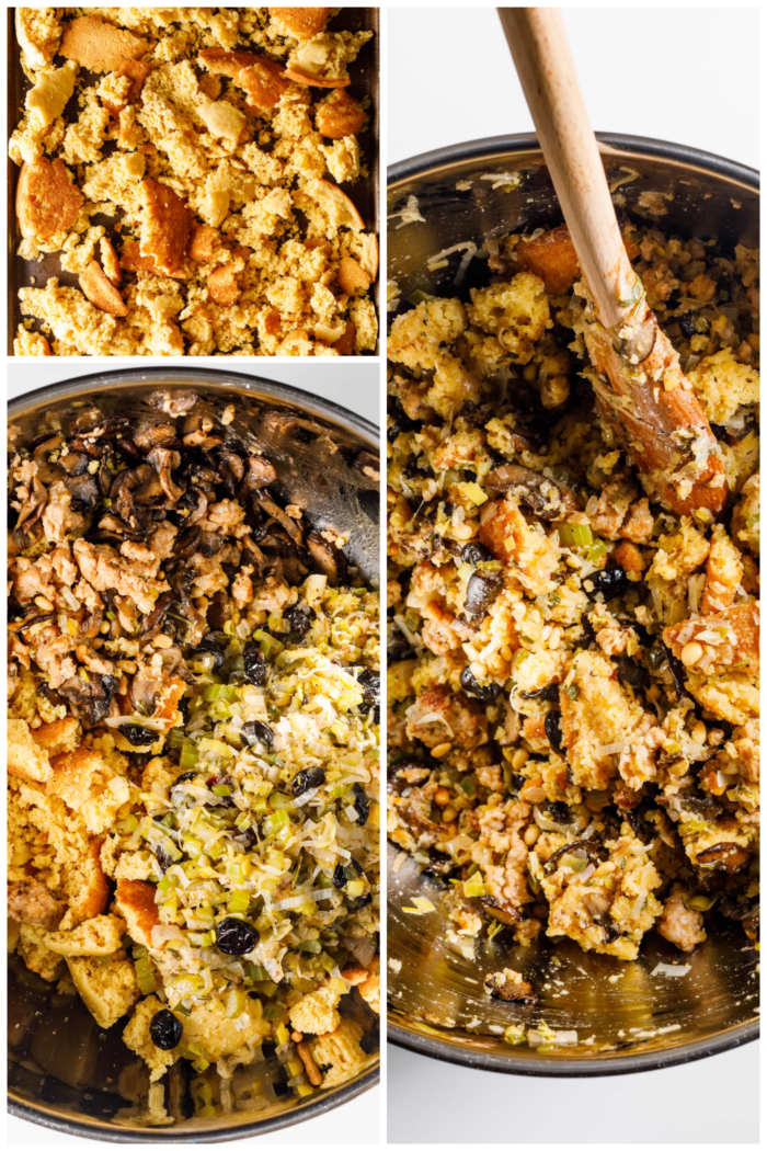 how to make Easy Cornbread Stuffing