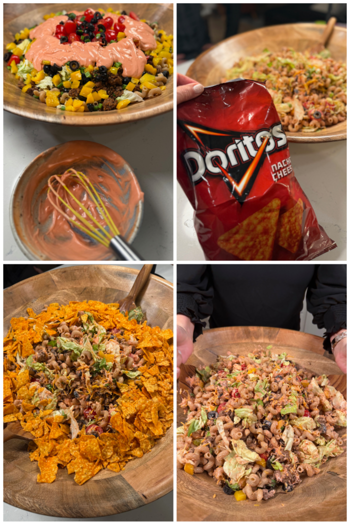 how to make Taco Pasta Salad