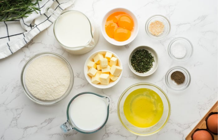 ingredients to make Southern Spoon Bread