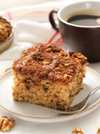 serving of Night Before Christmas Coffee Cake