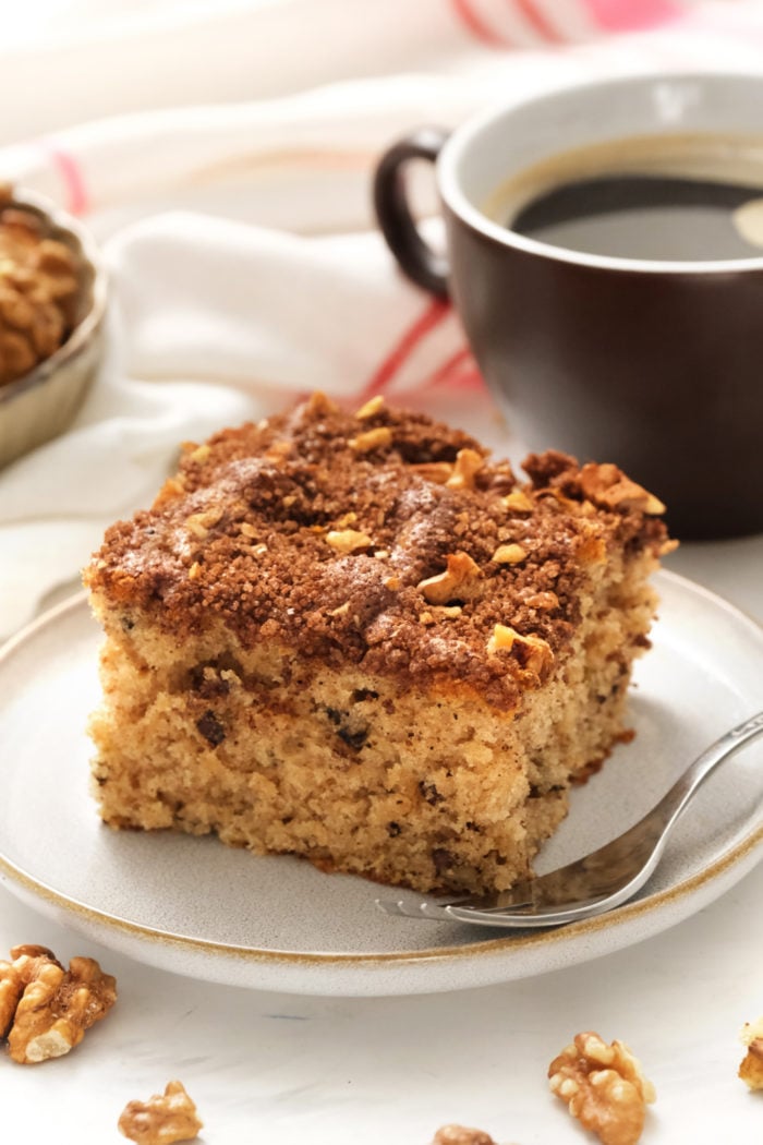 serving of Night Before Christmas Coffee Cake