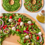 how to make a Christmas Wreath Salad