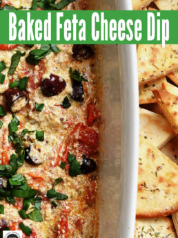 Baked Feta Cheese Dip