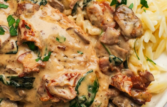 creamy smothered chicken