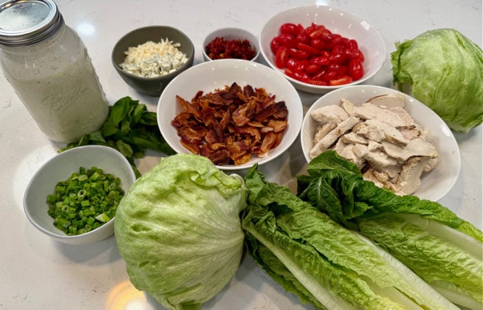 ingredients to make Marry Me Caesar Wedge Salad