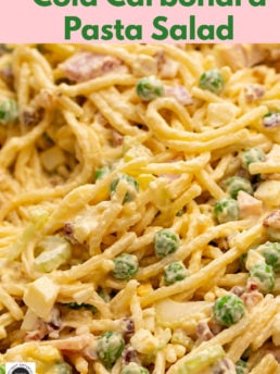 Carbonara Pasta Salad