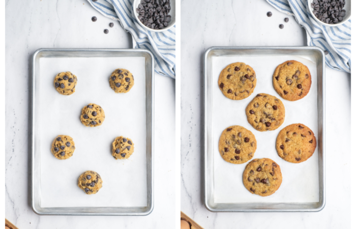 how to bake Bailey's Chocolate Chip Cookies