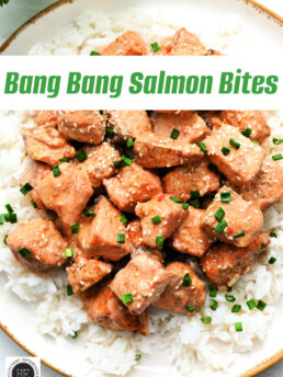Bang Bang Salmon Bites