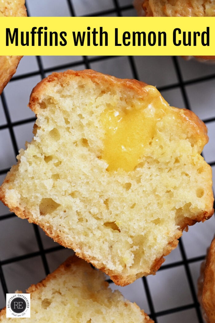 Muffins with Lemon Curd