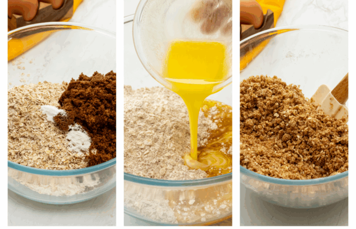 making oat crumb