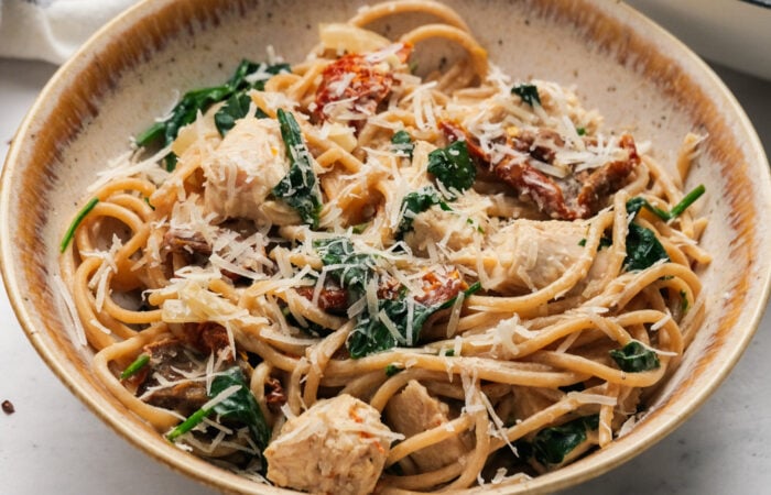 serving of Marry Me Chicken Pasta