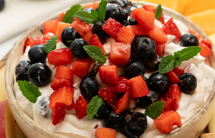 Blueberry Cheesecake Dip