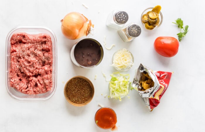 ingredients for tacos