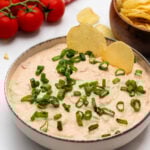 viral boat dip with ruffled potato chips