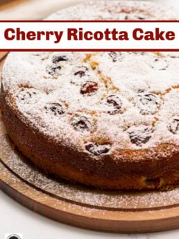 Cherry Ricotta Cake