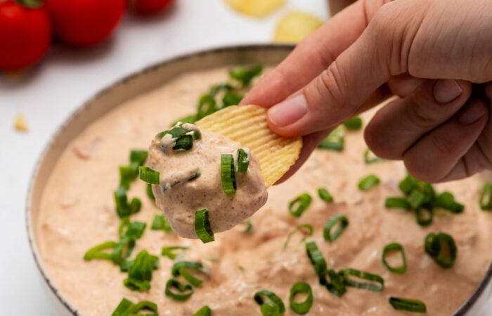 dipping a chip
