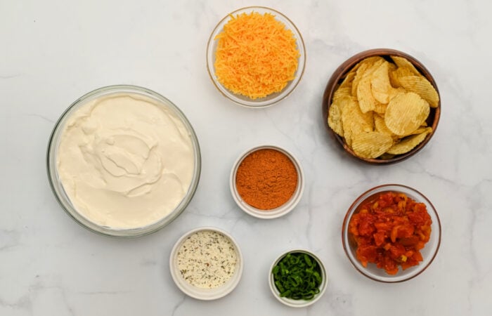 ingredients to make Boat Dip