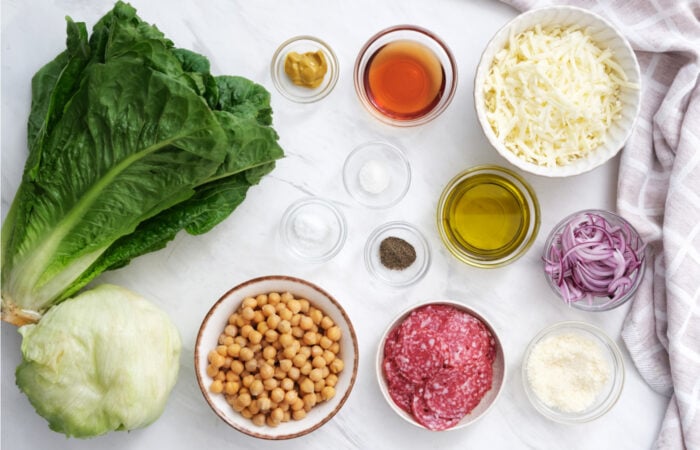 ingregients to make La Scala Chopped Salad
