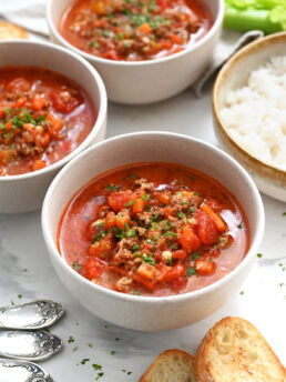 red pepper soup