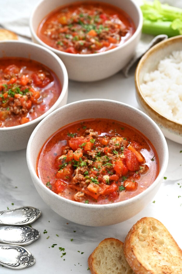 red pepper soup