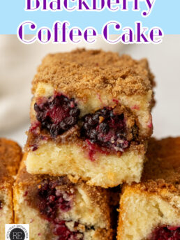 Blackberry Coffee Cake
