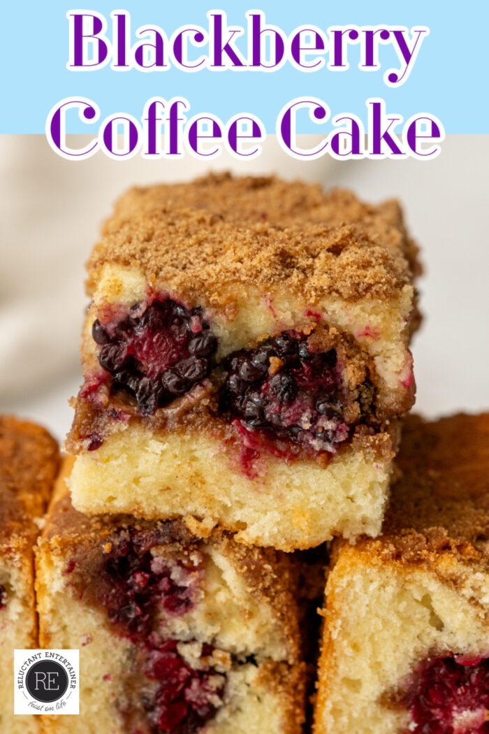 Blackberry Coffee Cake