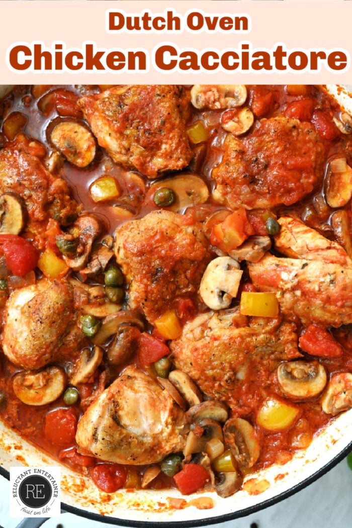 Dutch Oven Chicken Cacciatore recipe