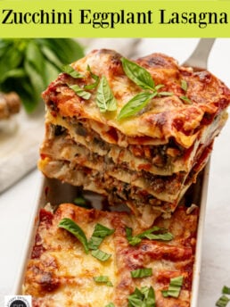 serving lasagnas