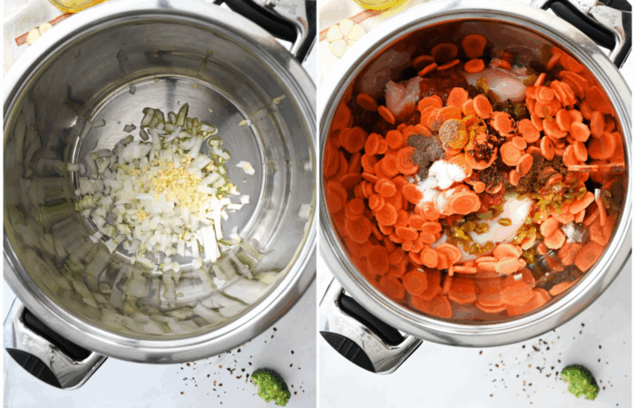 making chix soup