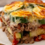 Ground Beef and Zucchini Casserole