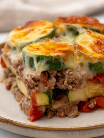 Ground Beef and Zucchini Casserole