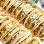 Sheet Pan Chicken Tacos