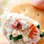 cold crab dips on crackers