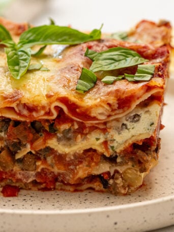 Zucchini Lasagna with ricotta