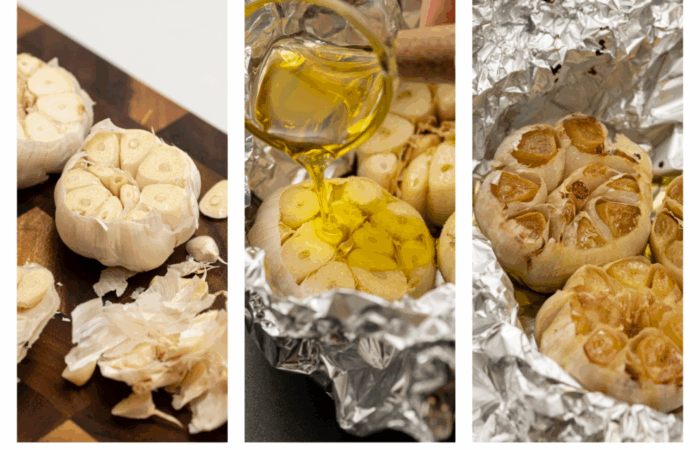 roasting garlic