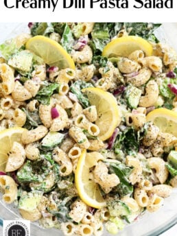 Creamy Dill Pasta Salad