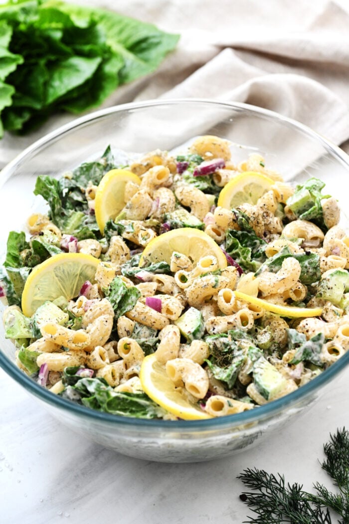 Creamy Dill Pasta Salad recipe