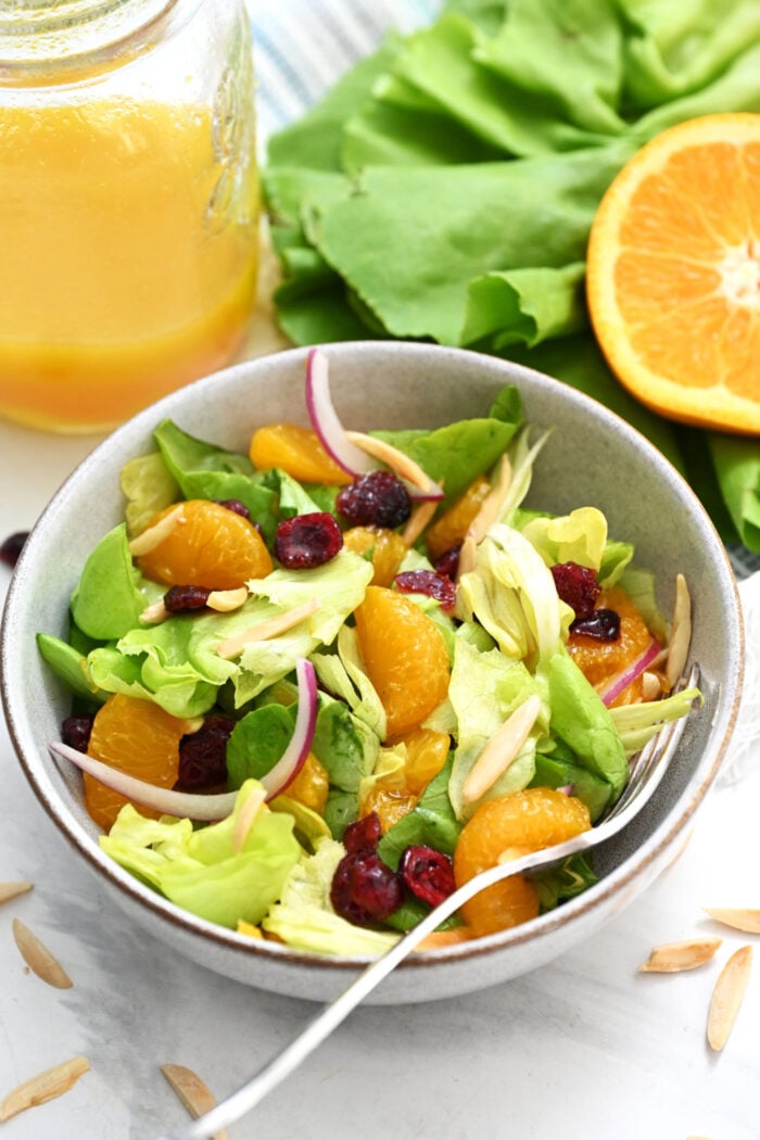 serving of Orange Juice Salad Dressing (with Orange Salad)