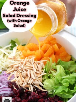 Orange Juice Salad Dressing (with Orange Salad)